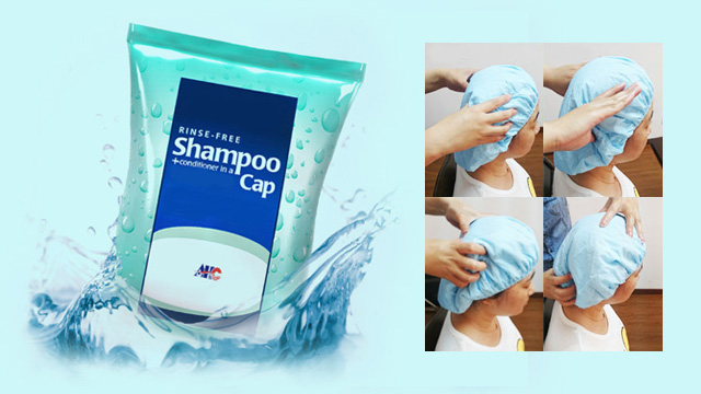 AHC美馨可生产免水洗洗发帽 带来无忧免冲洗洗发体验